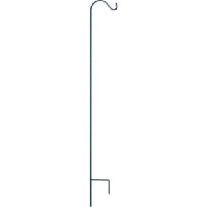 Panacea Black Steel Shepard Hook Plant Hanger 64 in