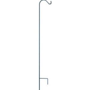 Panacea Black Steel Shepard Hook Plant Hanger 84 in