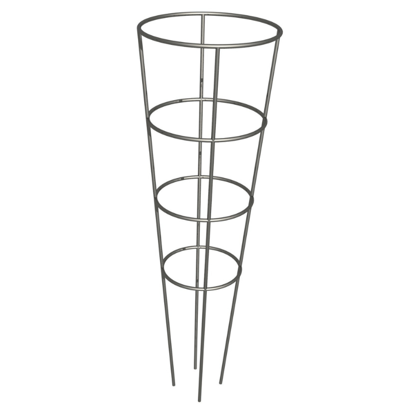 Panacea Gray Steel Tomato Cage Heavy Duty 54x16 inch