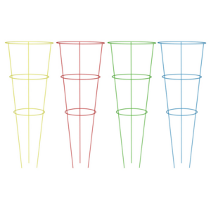 Panacea Vibrant Steel Tomato Cage Assorted Colors