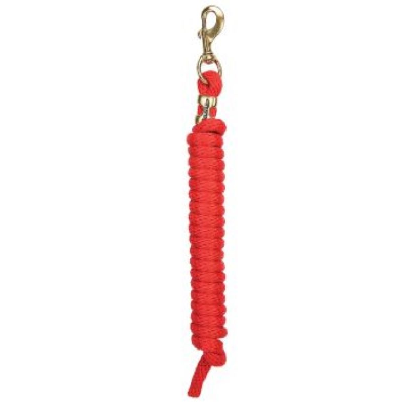 Poly Solid Red Lead Rope 9