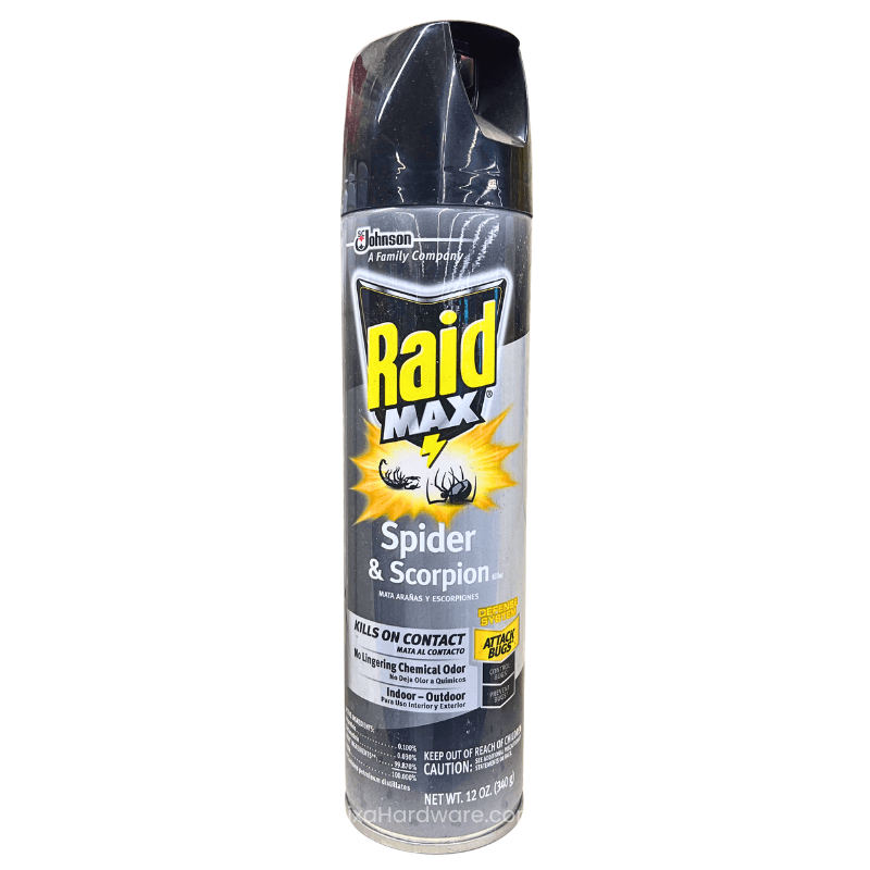 Raid Max Spider & Scorpion Spray 12 oz