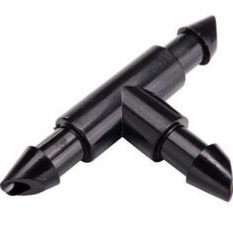 Raindrip 1/4 Barbed Drip Irrigation Tee 10 pk