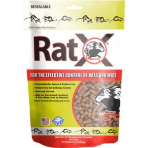 RatX Non Toxic Rodent Bait Pellets 8 oz