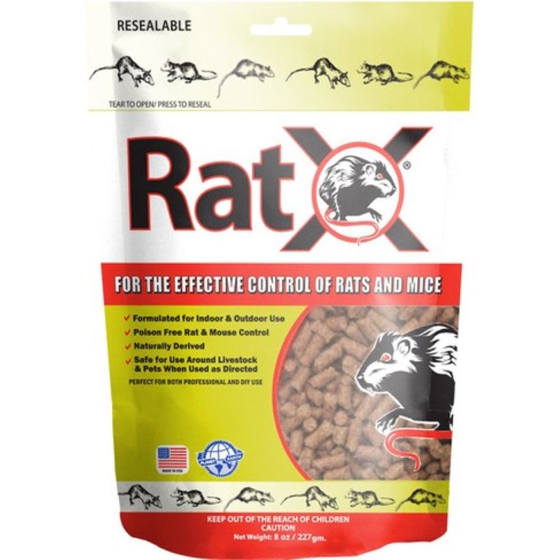 RatX Non Toxic Rodent Bait Pellets 8 oz