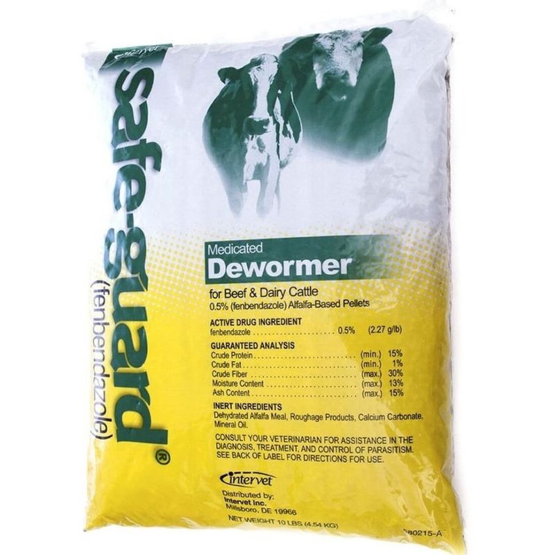 Safeguard Dewormer Pellets 0.5% 10 lb