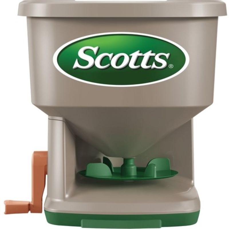 Scotts Whirl Plastic Hand Powered Spreader