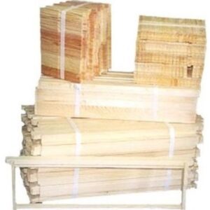 Shallow Frames 5 3/8 Grooved Top Bar Grooved Bottom Bar