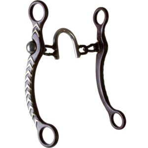 Silver Arrow High Port Mouth Horse Bit