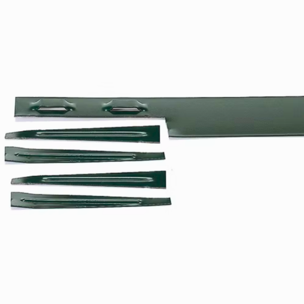 Steel Landscape Edging Kit 10 ft Green