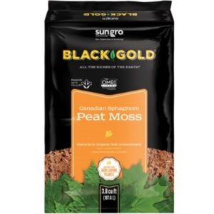 Sun Gro Black Gold Canadian Sphagnum Peat Moss 3.8 cu ft