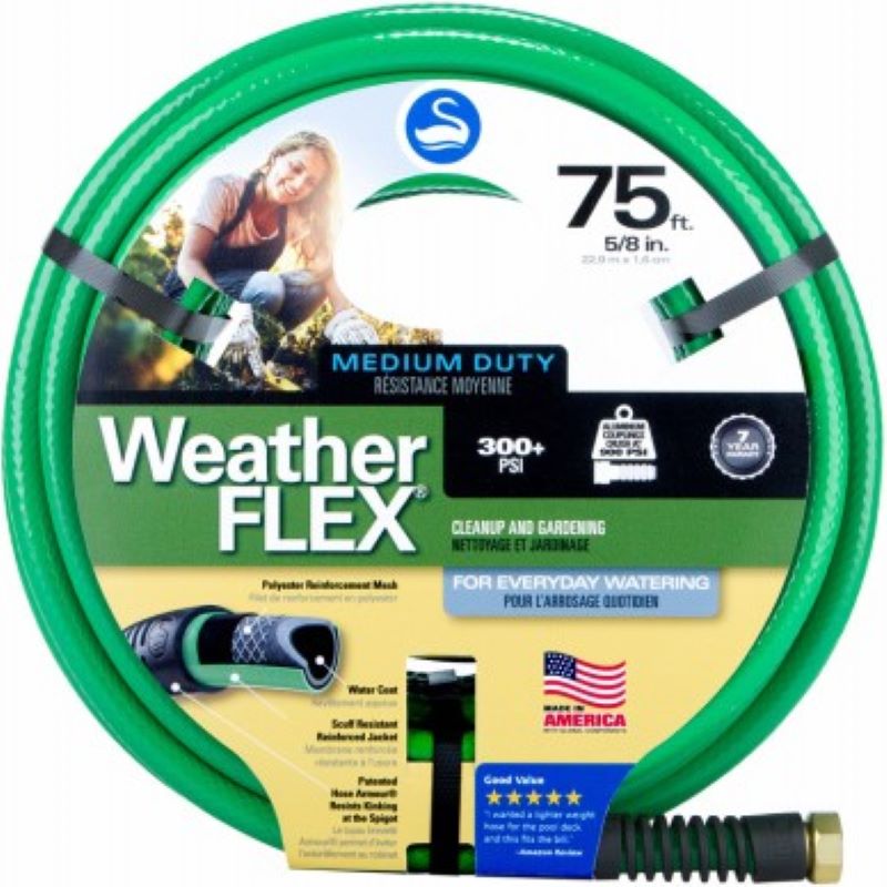 Swan Weather Flex 5/8 Hose Green 75 foot