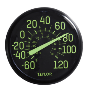 Taylor Glow In The Dark Dial Thermometer