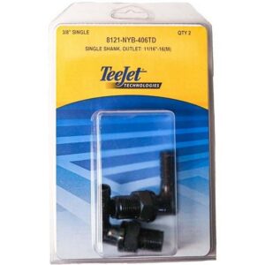 TeeJet 8121-NYB-406TD Hose Barb Nozzle Body 3-8 FPT 2 ct