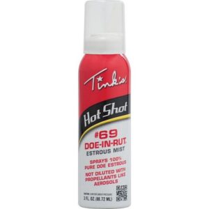 Tink’s Hot Shot #69 Doe-in-Rut Estrous Mist 3 oz