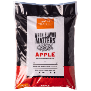 Traeger Premium All Natural Apple BBQ Wood Pellet 20 lb