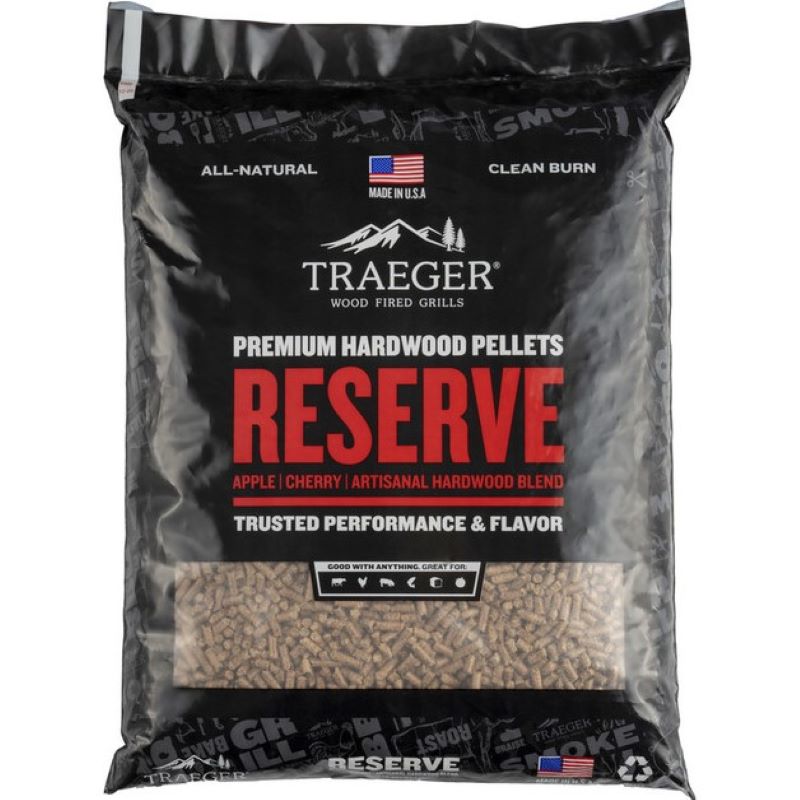 Traeger Reserve Apple Cherry Oak Blend Wood Pellet 20 lb