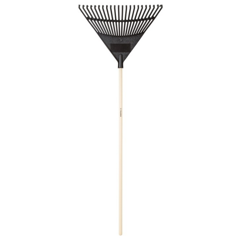 Truper Leaf Rake Wood Handle 22 in