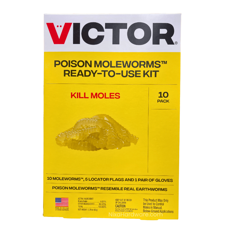 Victor Poison Moleworms 10 ct
