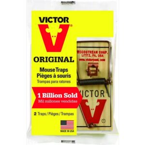 Victor Small Snap Trap For Mice 2 pk