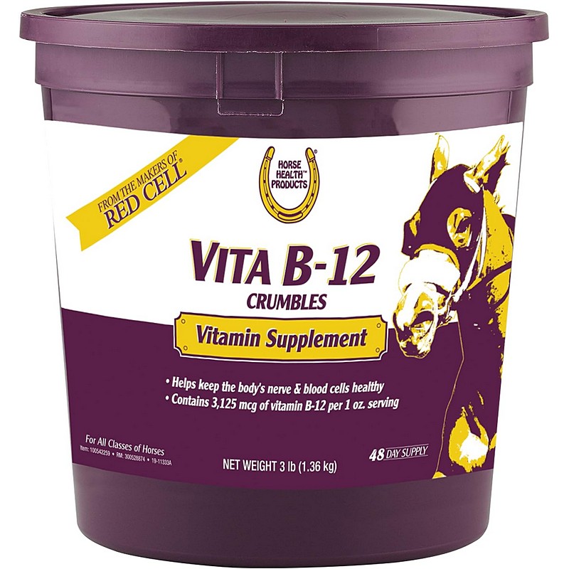 Vita B 12 Crumbles 3 lb for Horses