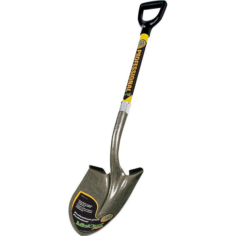 Vulcan Shovel Round Steel Blade Fiberglass D Handle 29