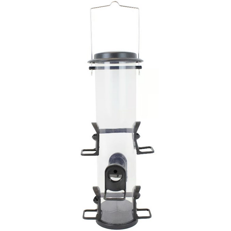 6 Port Tube Wild Bird Feeder