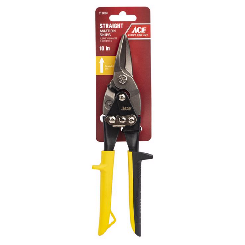 Ace Straight Cut Aviation Tin Snips