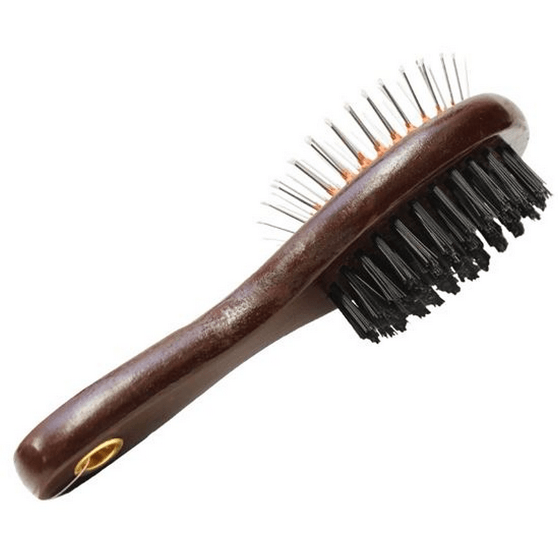Aloe Care Brown Pin Pet Brush