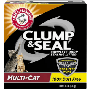 Arm & Hammer Clump & Seal Mulit-Cat Litter 14 lb