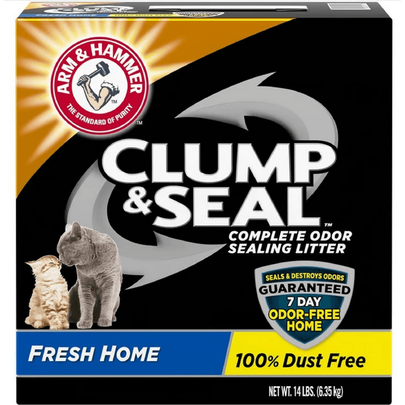 Arm & Hammer Clump & Seal Fresh Clean Scent Cat Litter 14 lb