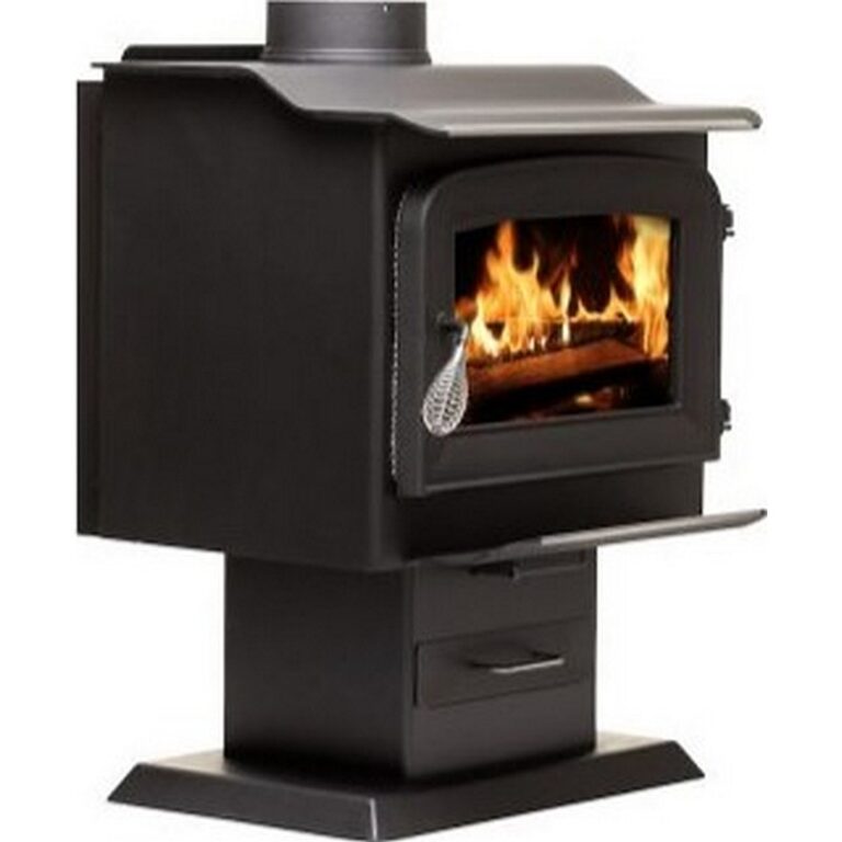 Ashley AW1120E-P Wood Stove Left