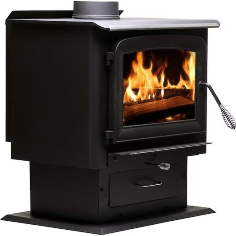 Ashley AW2020E-P Wood Stove Left