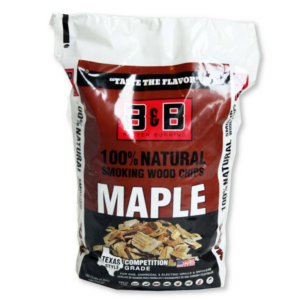 B&B All natural maple wood smoking chips 180 cu in