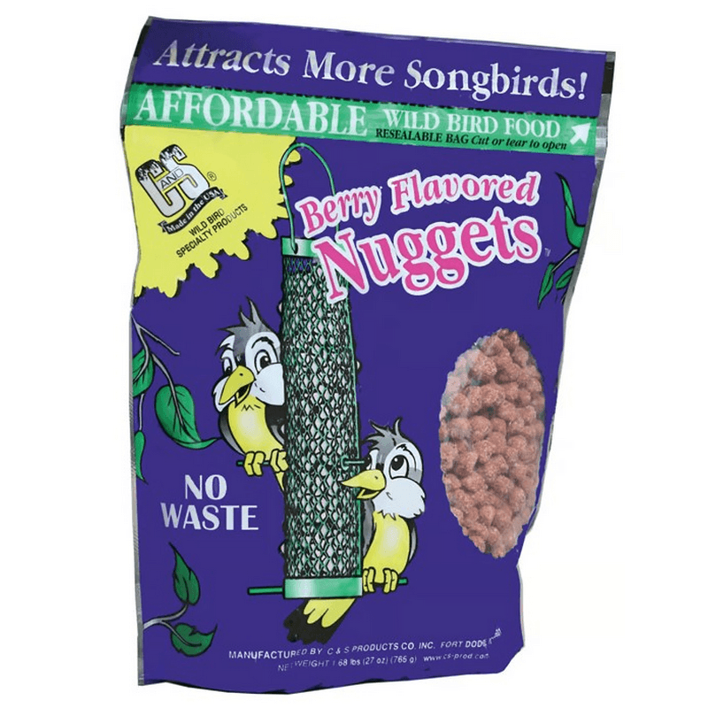 Berry Flavor Suet Nuggets 27 oz for Wild Birds