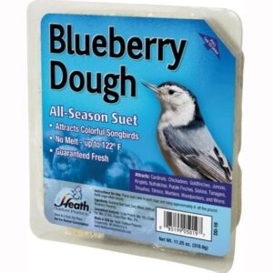 Blueberry Dough Suet Cake Bird Food