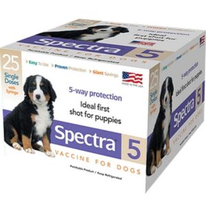 Canine Spectra 5 1 Dose Puppy Vaccine