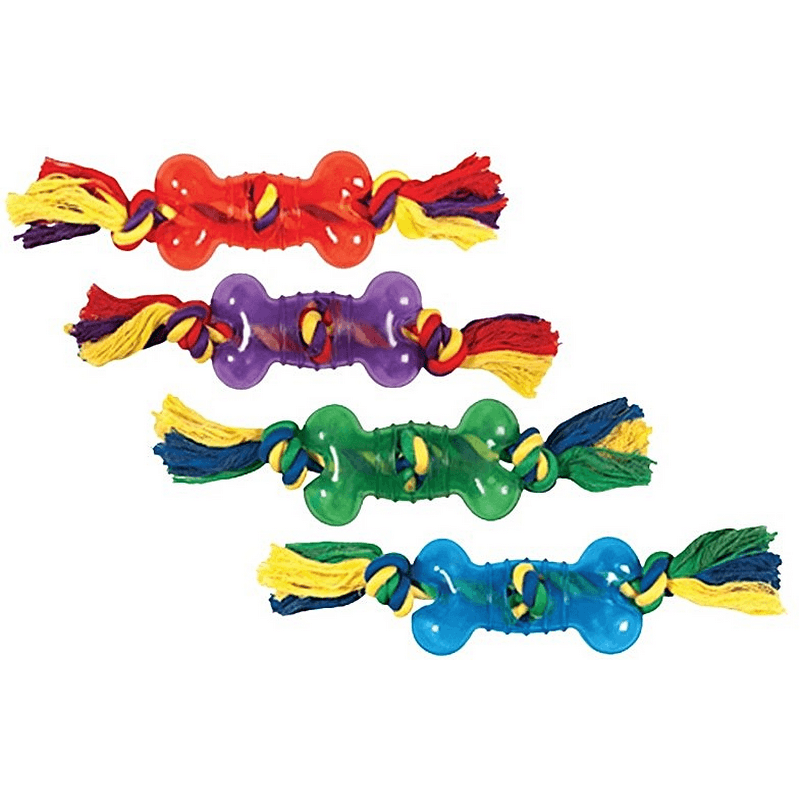 Chomper Bone & Rope Tug Dog Toy