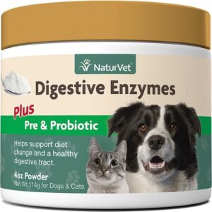 Digestive Enzymes Powder 4 oz for Pets