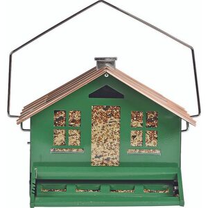 Green Barn Squirrel Proof Bird Feeder 4 Port
