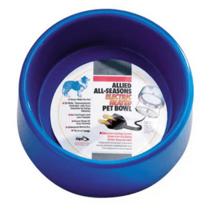 Heated Plastic Pet Bowl 5 qt