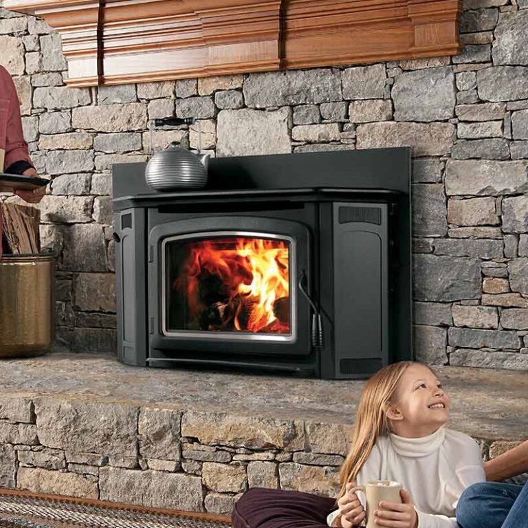 Iron Strike Montlake 300 Wood Stove Insert Lifestyle