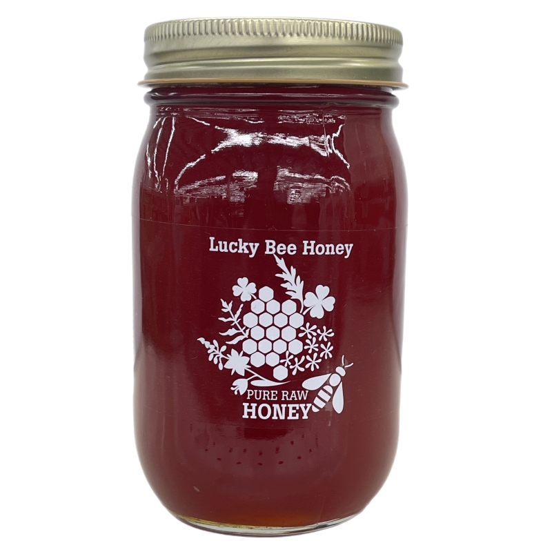 Lucky Bee Honey Pint