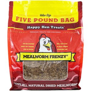 Happy Hen Mealworm Frenzy 5 lb for Chickens