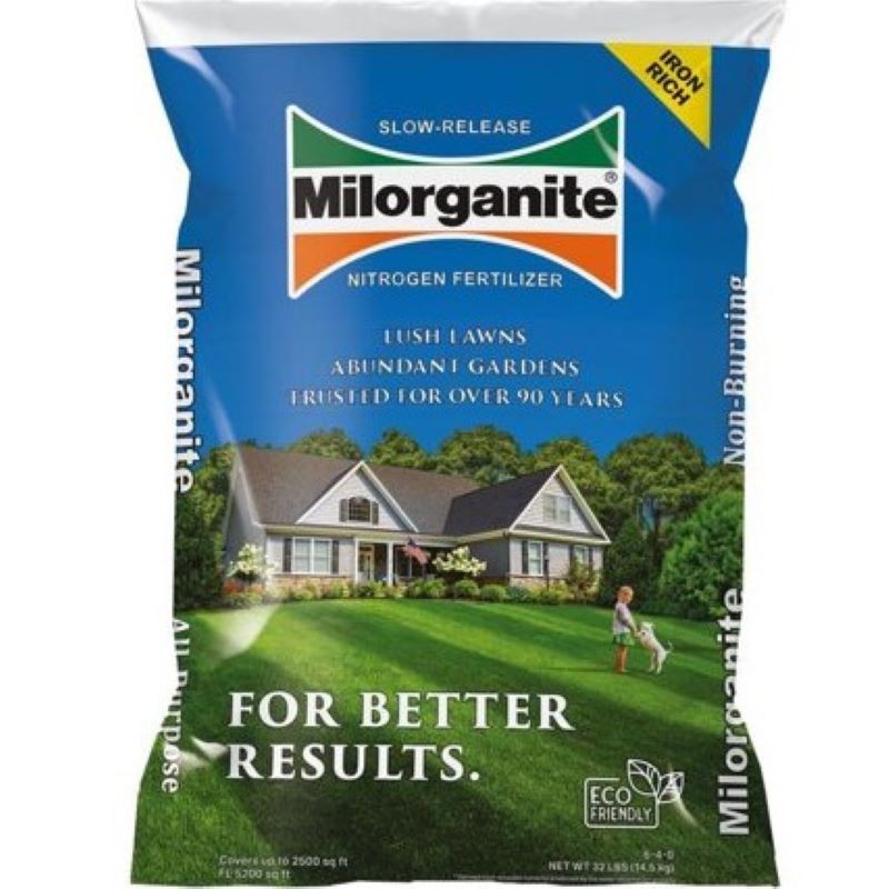 Milorganite All Purpose 6 4 0 Lawn Fertilizer 32 lb