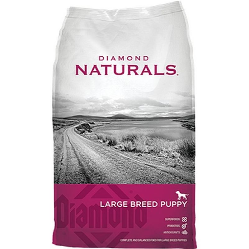 Naturals Large Breed Puppy Food Lamb Rice Vegetable 40 lb