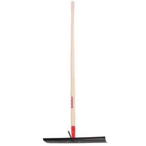 Razor-Back Concrete Mover Rake Wood Handle