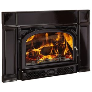 Vermont Castings Montpilier II Wood Stove Insert Mahogany Porcelain