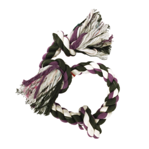 3 Knot Rope Tug Toy Dogs