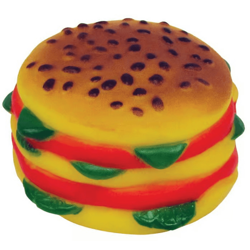 Boss Pet Vinyl Hamburger Squeaky Large Dog Toy